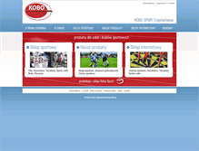 Tablet Screenshot of kobosport.pl